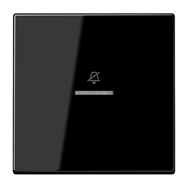 Jung LSRUKO5DSW Hotelwippe, Innenstelle Schwarz Serie LS