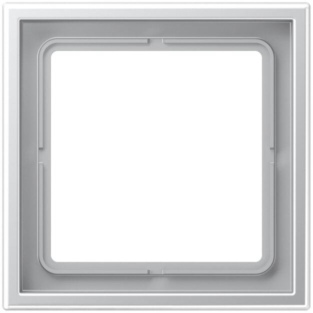 Jung LSZAL981BF Rahmen 1fach (Thermoplast bruchsicher) Aluminium Serie LS