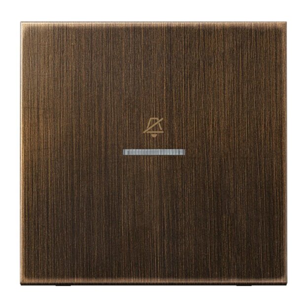 Jung MERUKO5DAT Hotelwippe, Innenstelle (Messing) Messing Antik Serie LS