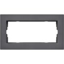 Gira 1002235 Abdeckrahmen 2-fach ohne Mittelsteg flach...