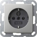 Gira 0183600 Schuko Shutter SRK System 55 Edelstahl