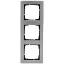 Gira 021333 Abdeckrahmen 3-fach Gira E2 Edelstahl