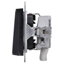 Gira 0454600 Schuko Klappdeckel System 55 Edelstahl