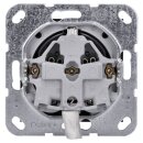 Gira 0454600 Schuko Klappdeckel System 55 Edelstahl