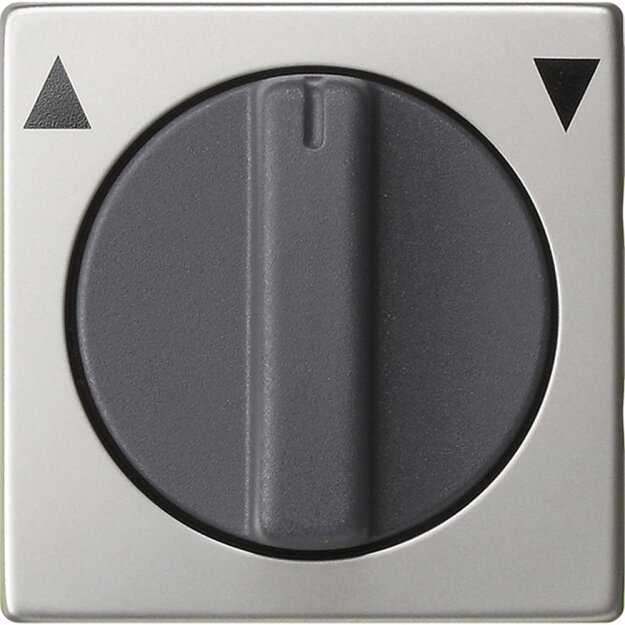 Gira 0666600 Abdeckung Knebel Jaousie System 55 Edelstahl