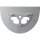 Gira 814026 Standfuß E-Säule 491 - 769 mm Gira Energiesäule Farbe Alu