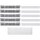 Gira 818400 Set Beschriftungsfeld (50 Stck.) Standard 55