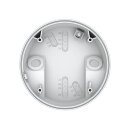 Theben 9070986 AP-Rahmen  LUXA 103-100 U WH Weiß