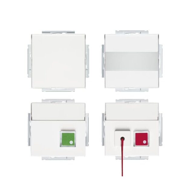 Busch-Jaeger 1510 UC-84-101 Ruf-Set für Behinderten-WC Nach DIN VDE 0834 Alpinweiß 2CKA001582A0424