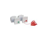 Busch-Jaeger 1510 UC-84-101 Ruf-Set für Behinderten-WC Nach DIN VDE 0834 Alpinweiß 2CKA001582A0424