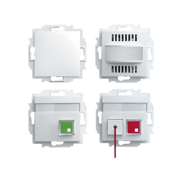 Busch-Jaeger 1510 UC-914-101 Ruf-Set für Behinderten-WC Nach DIN VDE 0834 Alpinweiß 2CKA001582A0426