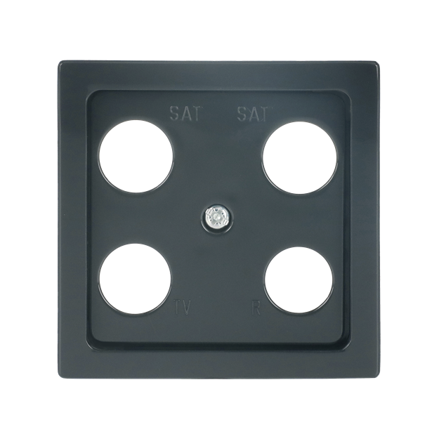 Busch-Jaeger 1743-04-81 Zentralscheibe Anthrazit 2CKA001724A4374