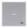 Busch-Jaeger 1789 ST-83 Wippe mit Aufdruck mit kleiner transparenter Kalotte Alusilber 2CKA001751A3159