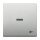 Busch-Jaeger 1789 ST-866 Wippe mit Aufdruck mit kleiner transparenter Kalotte Edelstahl 2CKA001751A3162