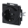 Busch-Jaeger 20 EUCBDR-81 Busch-Servicesteckdose® mit erh. Berührungsschutz Anthrazit 2CKA002013A5415
