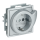 Busch-Jaeger 20 EUCBDR-83 Busch-Servicesteckdose® mit erh. Berührungsschutz Alusilber 2CKA002013A5417