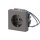 Busch-Jaeger 20 EUCBLI-866 SCHUKO® Steckdosen-Einsatz Busch-steplight® mit Nachtorientierungslicht Edelstahl 2CKA002013A5460