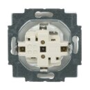 Busch-Jaeger 20 EUCNB-84 SCHUKO® Steckdosen-Einsatz mit Beschriftungsfeld Studioweiß 2CKA002013A5430