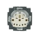 Busch-Jaeger 20 EUCNB-884 SCHUKO® Steckdosen-Einsatz mit Beschriftungsfeld Studioweiß 2CKA002013A5433