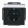 Busch-Jaeger 20 EUCNB-885 SCHUKO® Steckdosen-Einsatz mit Beschriftungsfeld Schwarz Matt 2CKA002013A5434