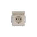 Busch-Jaeger 20 EUKBR-82 SCHUKO® Steckdosen-Einsatz mit Klappdeckel Elfenbein 2CKA002018A1527