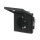 Busch-Jaeger 20 EUKBR-885 SCHUKO® Steckdosen-Einsatz mit Klappdeckel Schwarz Matt 2CKA002018A1531