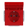 Busch-Jaeger 20 EUKNB-12-82 SCHUKO® Steckdosen-Einsatz mit Klappdeckel und Beschriftungsfeld Orange 2CKA002018A1533