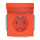 Busch-Jaeger 20 EUKNB-14-82 SCHUKO® Steckdosen-Einsatz mit Klappdeckel und Beschriftungsfeld Orange 2CKA002018A1535