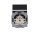 Busch-Jaeger 20 EUKNB-885 SCHUKO® Steckdosen-Einsatz mit Klappdeckel und Beschriftungsfeld Schwarz Matt 2CKA002018A1542