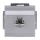 Busch-Jaeger 20 EUKNBSL-83 SCHUKO® Steckdosen-Einsatz mit Klappdeckel und Schloss Alusilber 2CKA002018A1561