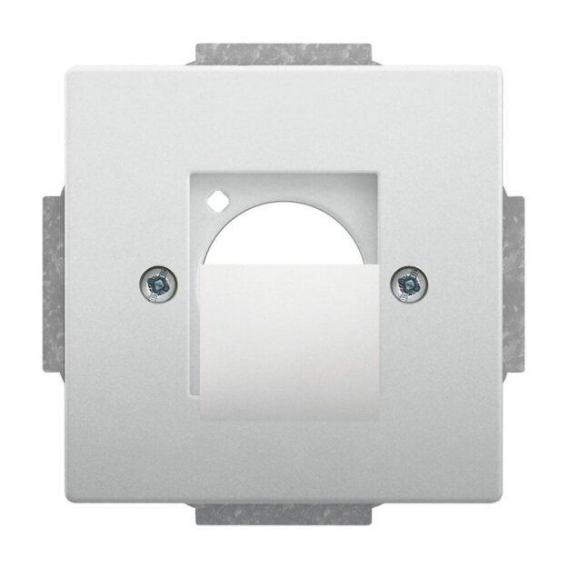 Busch-Jaeger 2553-866 XLR-Zentralscheibe Edelstahl 2CKA001724A4403