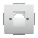 Busch-Jaeger 2553-866 XLR-Zentralscheibe Edelstahl...