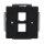 Busch-Jaeger 2561-02-885 Zentralscheibe mit Tragring Schwarz Matt 2CKA001753A0397
