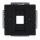 Busch-Jaeger 2561-885 Zentralscheibe mit Tragring Schwarz Matt 2CKA001753A0406