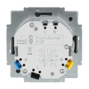 Busch-Jaeger 3120 EUCB-83 FI-SCHUKOMAT SCHUKO® Steckdosen-Einsatz mit Fehlerstrom-Schutzschalter Alusilber 2CKA003116A0668