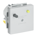 Busch-Jaeger 3151 UC-83 Buschmat® FI UP-Einsatz mit Fehlerstrom-Schutzschalter mit Verbindungsleiter Alusilber 2CKA003117A0010