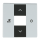 Busch-Jaeger 6237-21-866 Wippe 2-fach links, mit Symbol "Play/Pause" Edelstahl 2CKA006220A0747