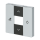 Busch-Jaeger 6237-21-866 Wippe 2-fach links, mit Symbol "Play/Pause" Edelstahl 2CKA006220A0747