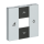 Busch-Jaeger 6237-21-866 Wippe 2-fach links, mit Symbol "Play/Pause" Edelstahl 2CKA006220A0747