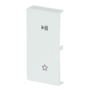 Busch-Jaeger 6237-21-884 Wippe 2-fach links, mit Symbol...