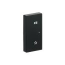 Busch-Jaeger 6237-21-885 Wippe 2-fach links, mit Symbol "Play/Pause" Schwarz Matt 2CKA006220A0751
