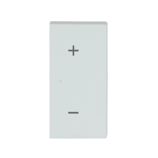 Busch-Jaeger 6237-22-884 Wippe 2-fach rechts, mit Symbol "Volume" Studioweiß 2CKA006220A0750