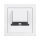 Busch-Jaeger 6480-84 Busch-powerDock Komplettset mit Lightning Anschluss Studioweiß 2CKA006400A0044