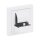 Busch-Jaeger 6480-84 Busch-powerDock Komplettset mit Lightning Anschluss Studioweiß 2CKA006400A0044