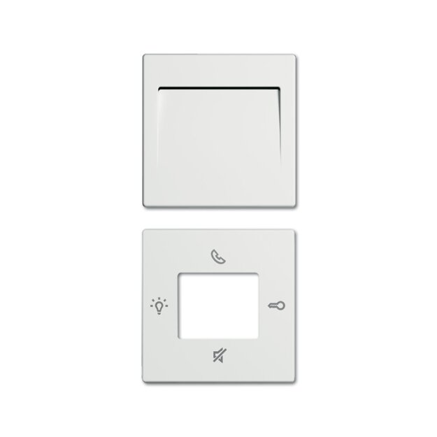 Busch-Jaeger Zentralscheibe stud-ws/mt 83260-884 (1er)
