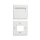 Busch-Jaeger Zentralscheibe stud-ws/mt 83260-884 (1er)