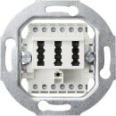Gira 003202 TAE-Anschlussdose TAE 2 x 6/6 NFF Einsatz...