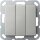 Gira 2832600 Wippschalter BS 3-fach Aus-Wechsel-Schalter System 55 Edelstahl(lackiert)