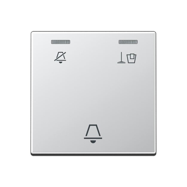 Jung ACUKO5MAL Hotelwippe, Außenstelle (Thermoplast bruchsicher) Aluminium Serie A