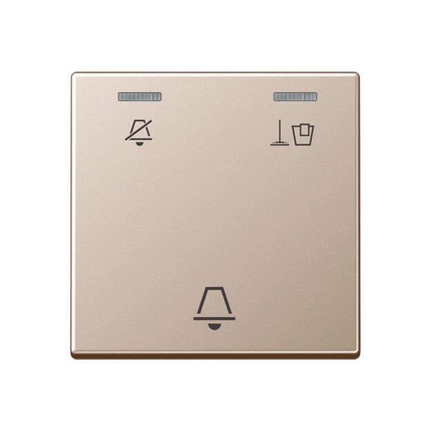 Jung ACUKO5MCH Hotelwippe, Außenstelle (Thermoplast bruchsicher) Champagner Serie A
